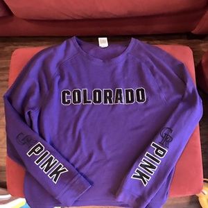 Victorias Secret PINK Colorado Rockies sweater